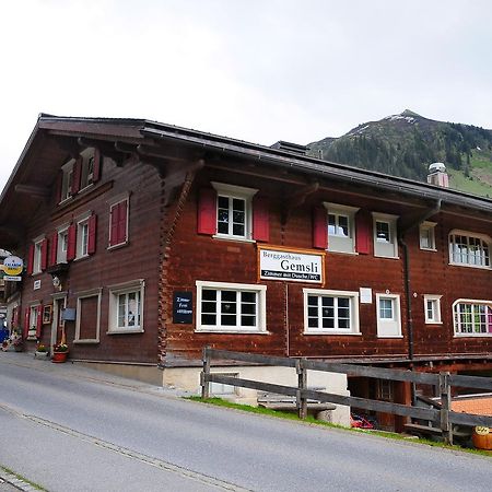 Berggasthaus Gemsli Санкт-Антёниен Экстерьер фото