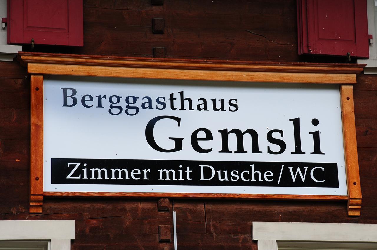 Berggasthaus Gemsli Санкт-Антёниен Экстерьер фото