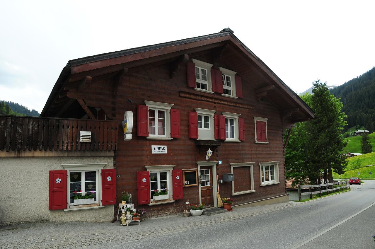 Berggasthaus Gemsli Санкт-Антёниен Экстерьер фото